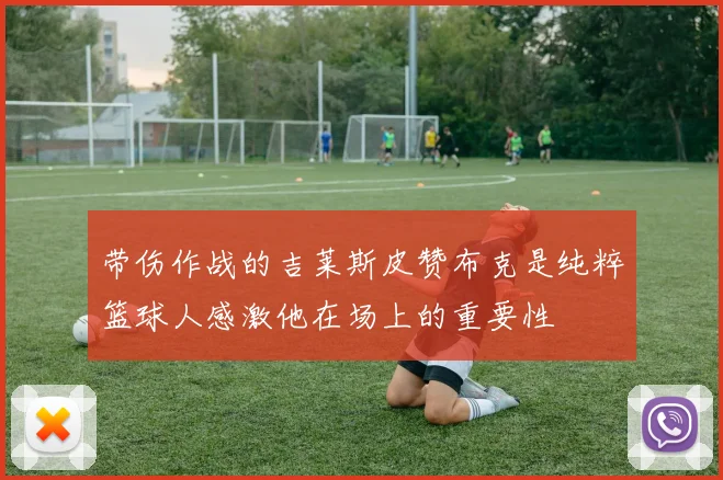 带伤作战的吉莱斯皮赞布克是纯粹篮球人感激他在场上的重要性